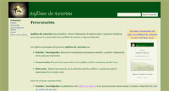 Desktop Screenshot of anfibiosdeasturias.org